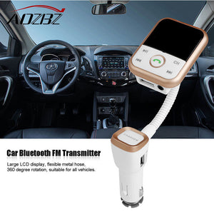 Car LCD Bluetooth FM Transmitter MP3 Player