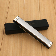 Load image into Gallery viewer, 24 Holes With 48 Tones Tremolo Harmonica C Key Octave-tuned Mouth