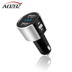 Bluetooth Car Kit FM Transmitter Modulator Music Player