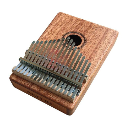 17 Steel Keys Kalimba Solid Mahogany Wood Body Kalimba Mbira Thumb Piano