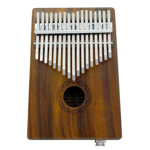 17 Keys Wood Thumb Harp Piano with Shock Proof Kalimba Case