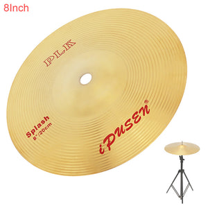 8 Inch Brass Alloy Splash Crash Cymbal Drum