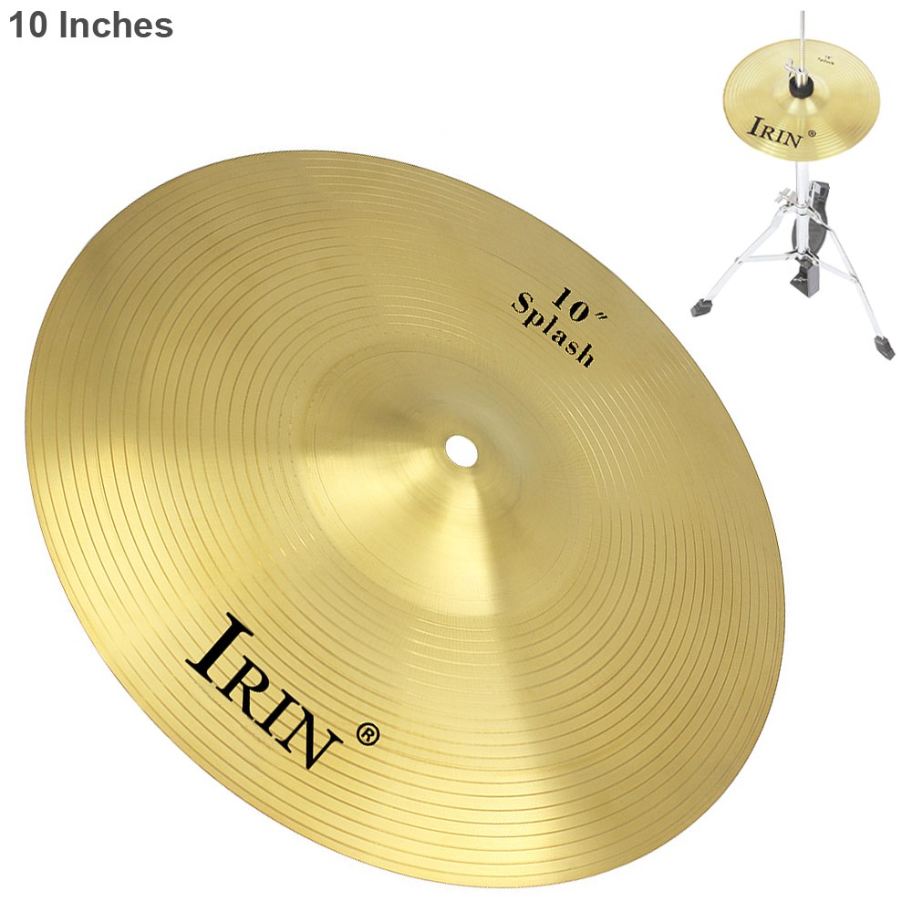 10 Inch Brass Alloy Splash Crash Cymbal Drum