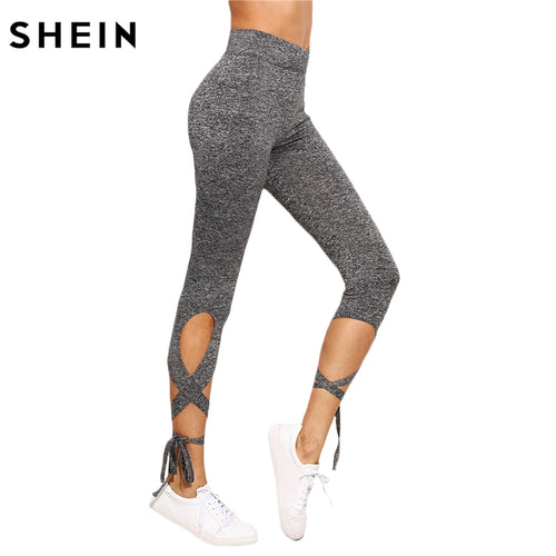 Women Light Grey Pants Trousers for Ladies Fitness Plain