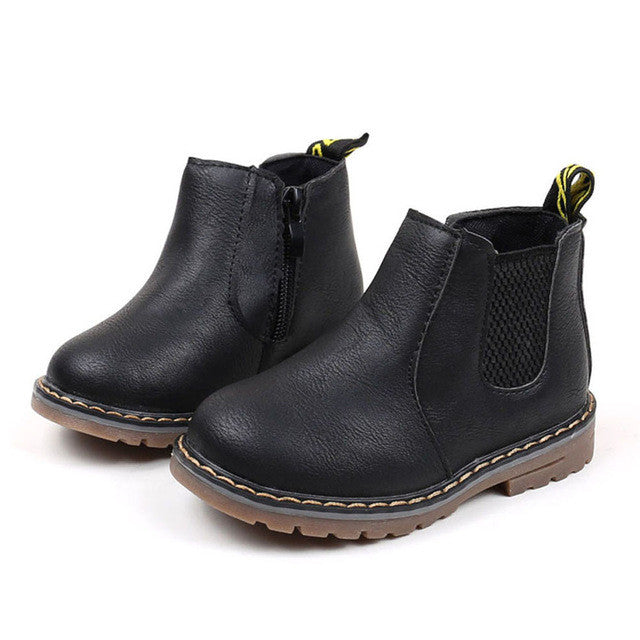 Boy & Girl Kids Sneakers Winter Children Martin Boots