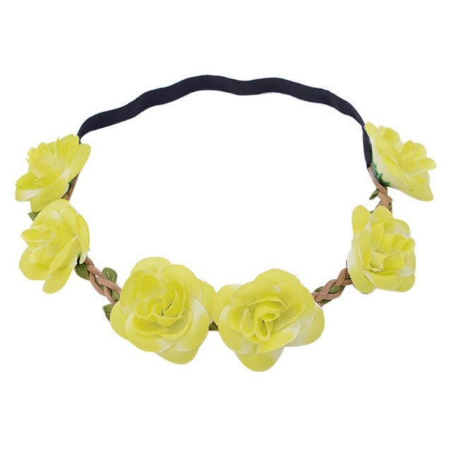 Women Headbands Hairband Floral Flower Head Band