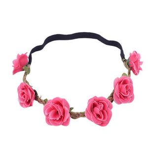 Women Headbands Hairband Floral Flower Head Band