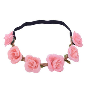 Women Headbands Hairband Floral Flower Head Band