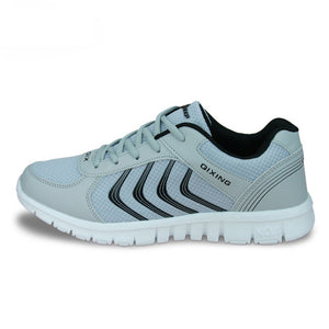 Men hot fashion breathable vulcanize mesh plus shoes