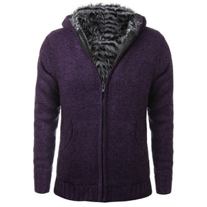 Men Winter Cardigans Stylish Fashion Knitted Cardigan Men's Jacket