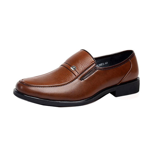 Men Fashion soft leather business shoes