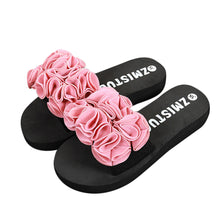 Women Indoor Outdoor Flower Summer Sandals Slipper