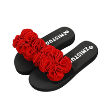 Women Indoor Outdoor Flower Summer Sandals Slipper