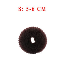 Women 1PC Fashion Women Lady Magic Shaper Donut Hair Ring