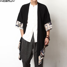Men Spring Autumn Vintage Men's Coat