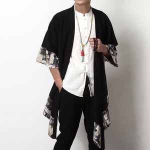 Men Spring Autumn Vintage Men's Coat