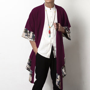 Men Spring Autumn Vintage Men's Coat