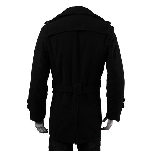 Men Black Grey Winter Warm Jackets