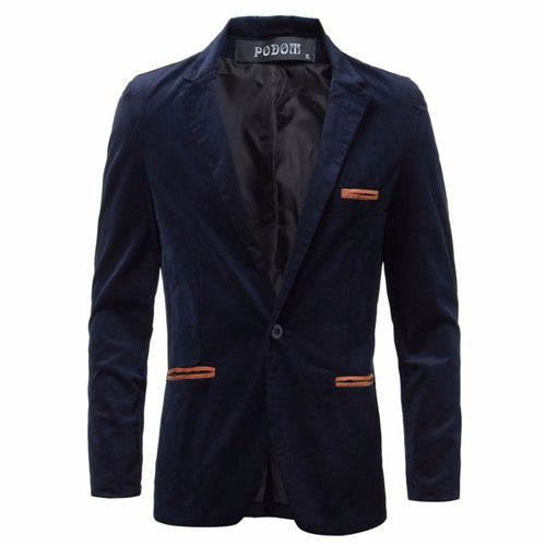 Men Fashion England Style Mens Blazers