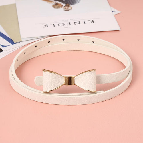 Girls Synthetic Fashion Ladies Waist New Buckle Belt
